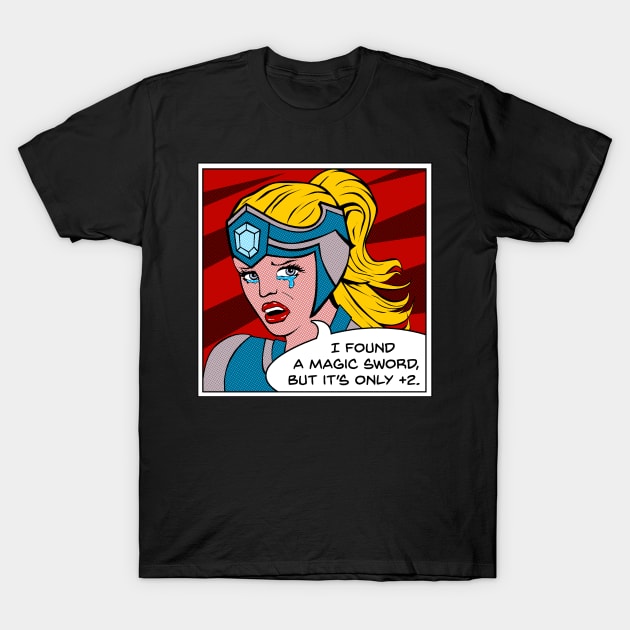 Pop Art Paladin T-Shirt by graffd02